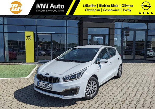 kia ceed śląskie Kia Ceed cena 44900 przebieg: 119155, rok produkcji 2017 z Wałbrzych